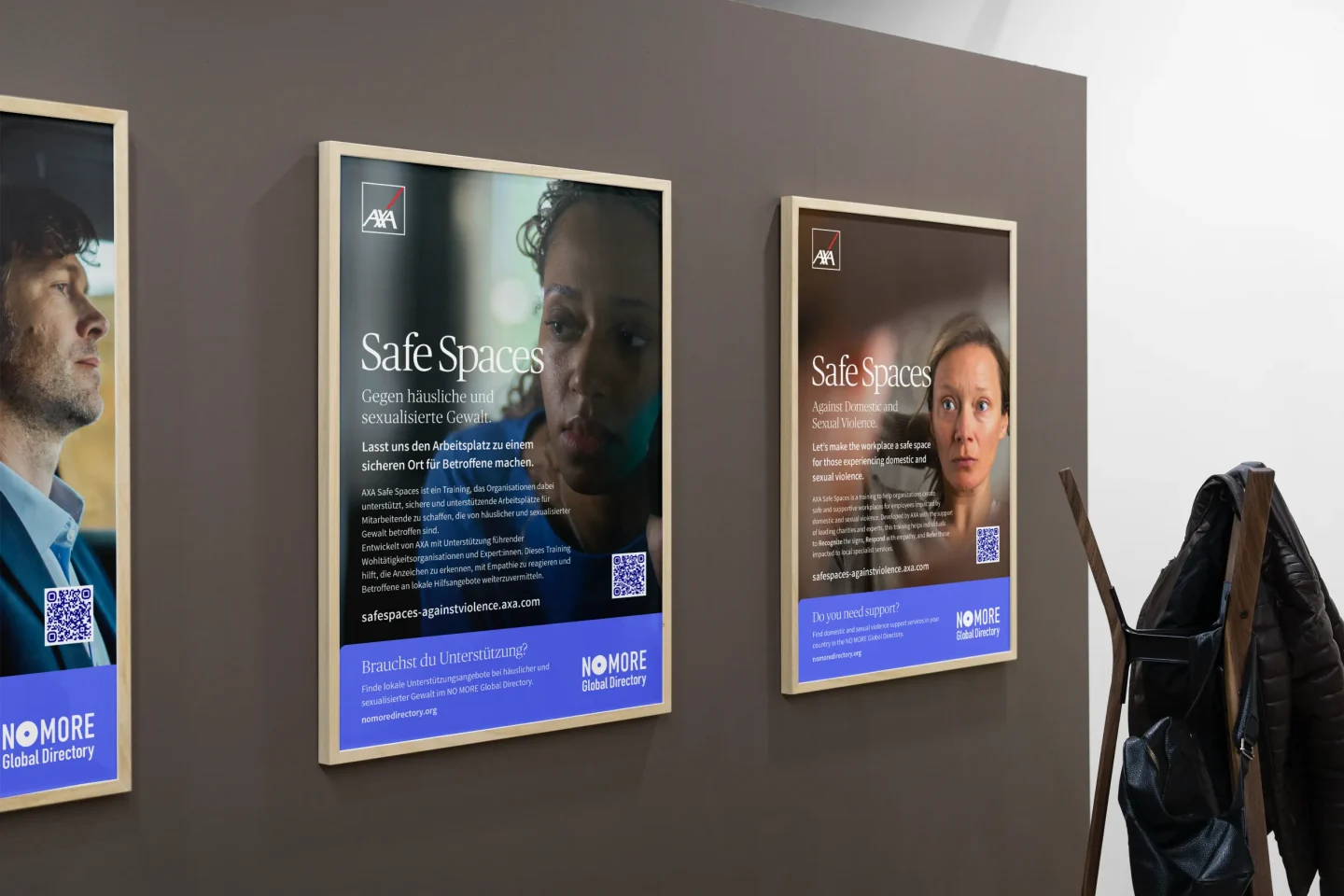 Safe Spaces Triple Poster Mockups